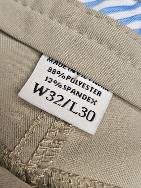 FootJoy Men's Stretch Golf Pants in Khaki